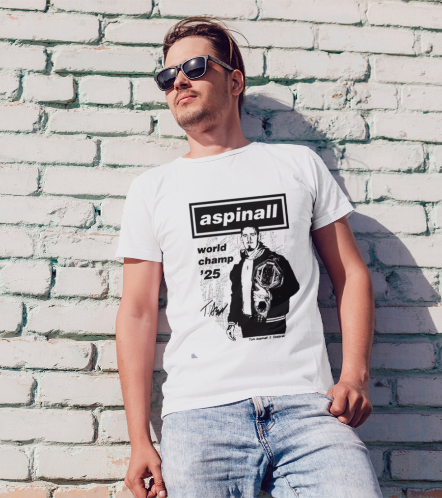 Aspinall World Champ ’25 Tomaspinal X Dosbark T-Shirt