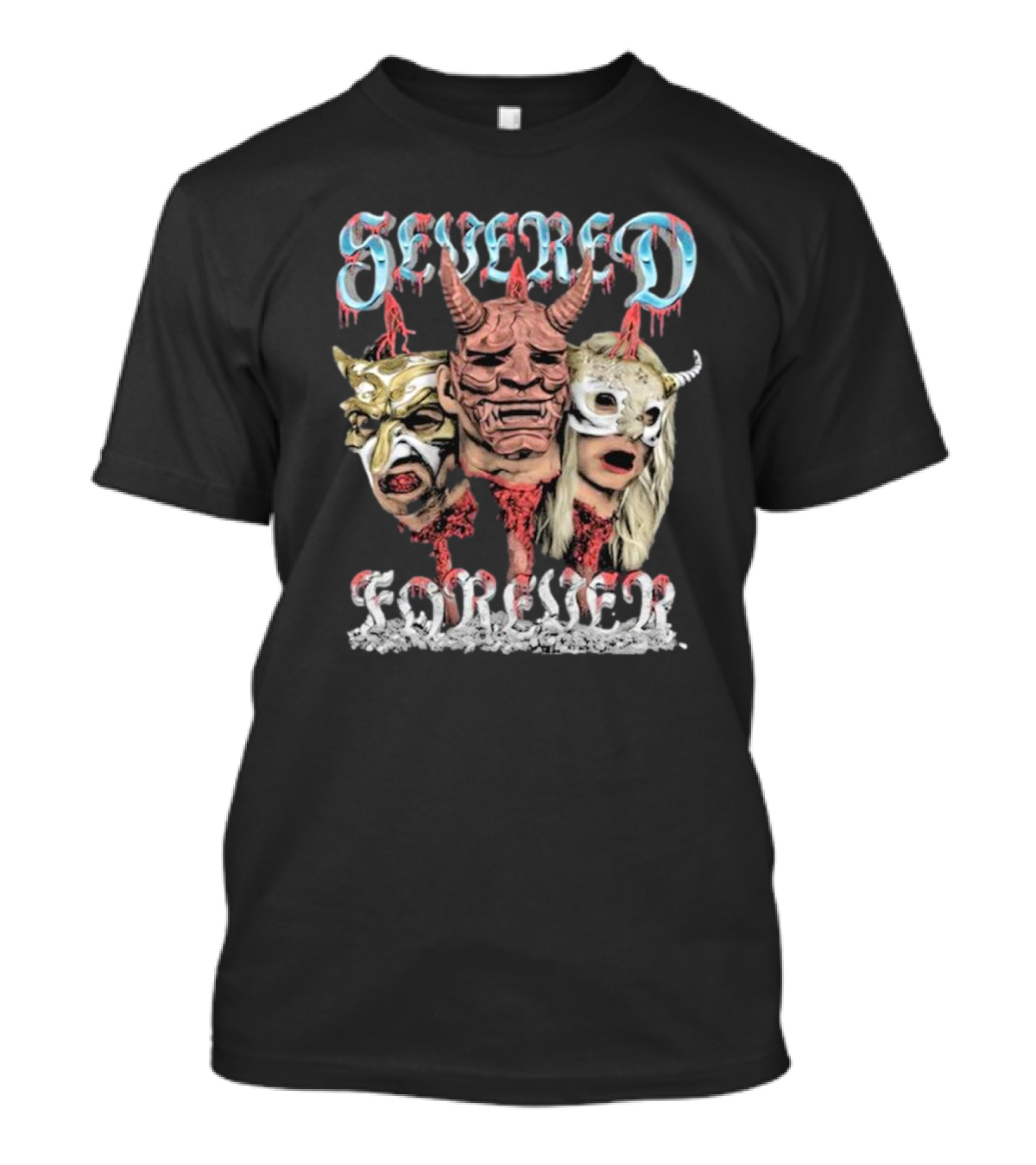 Severed Forever Three Masks Stick To Your Guns T-Shirt