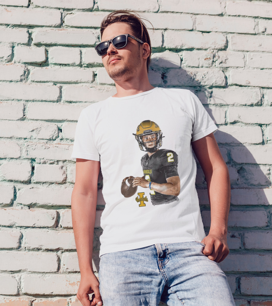 Idaho Vandals Football Player Jack Layne T-Shirt