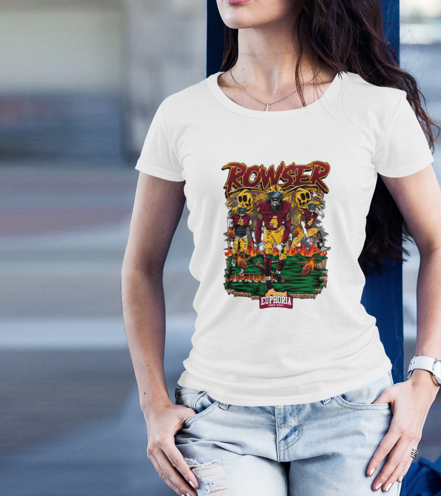 Rowser Arizona State Sun Devils Planet Euphoria 1980-2004 T-Shirt