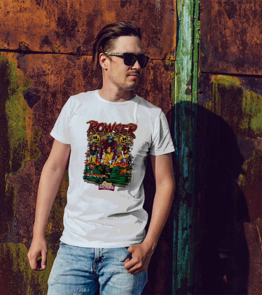 Rowser Arizona State Sun Devils Planet Euphoria 1980-2004 T-Shirt