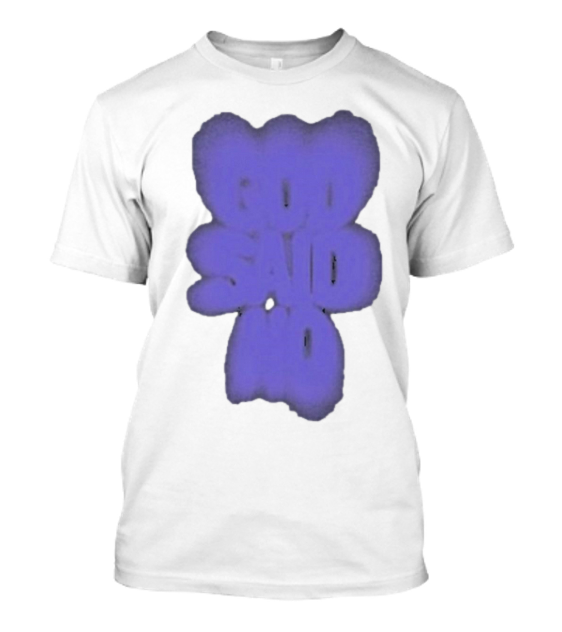 Omarapollo God Said No Purple Blur T-Shirt