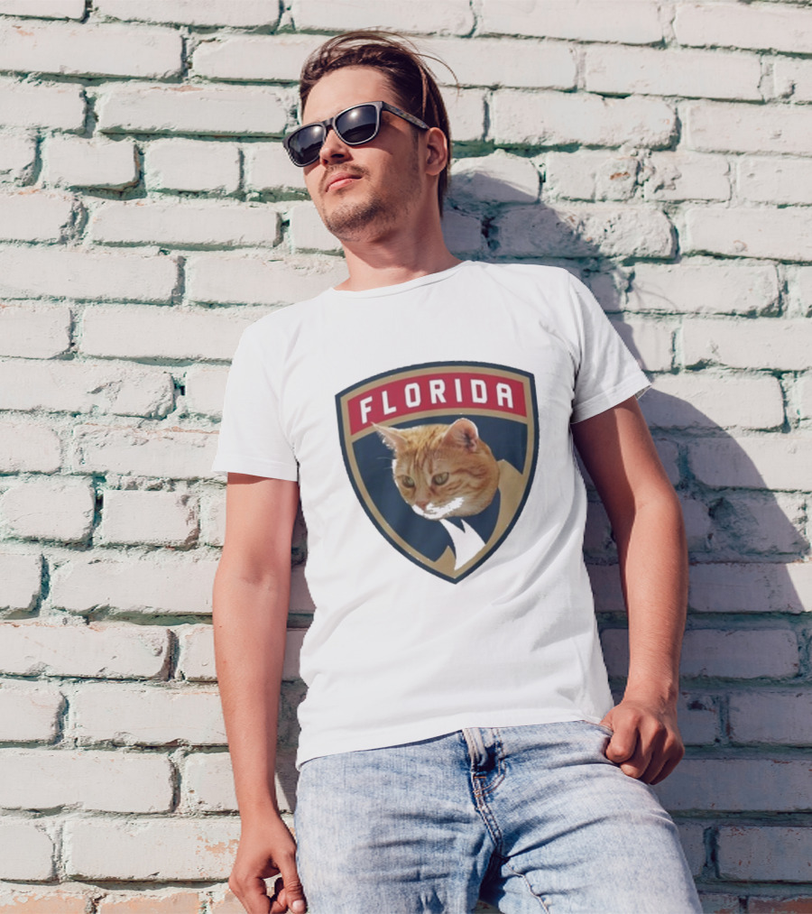 Florida Panthers Paul Maurice Cat T-Shirt