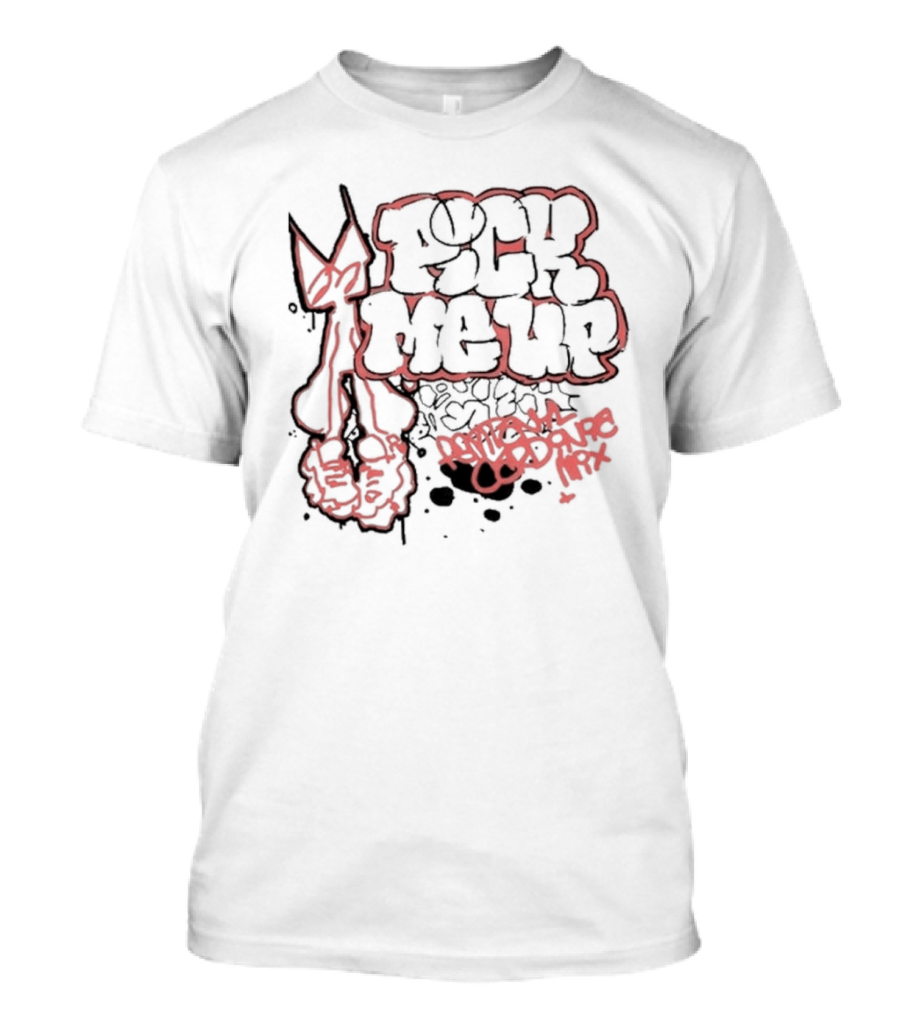 Femtanyl Pick Me Up Abstract Graffiti T-Shirt
