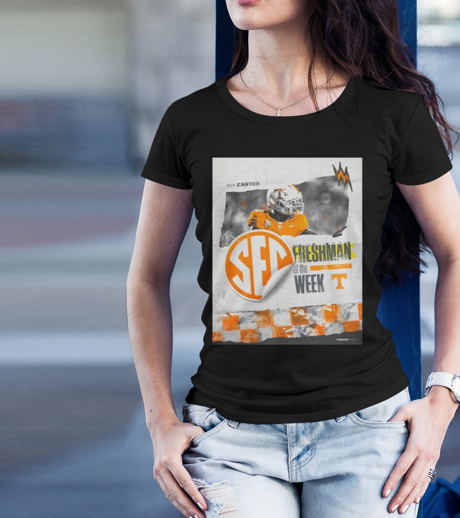 Boo Carter Freshman Of The Week SEC Tennessee Vols T-Shirt