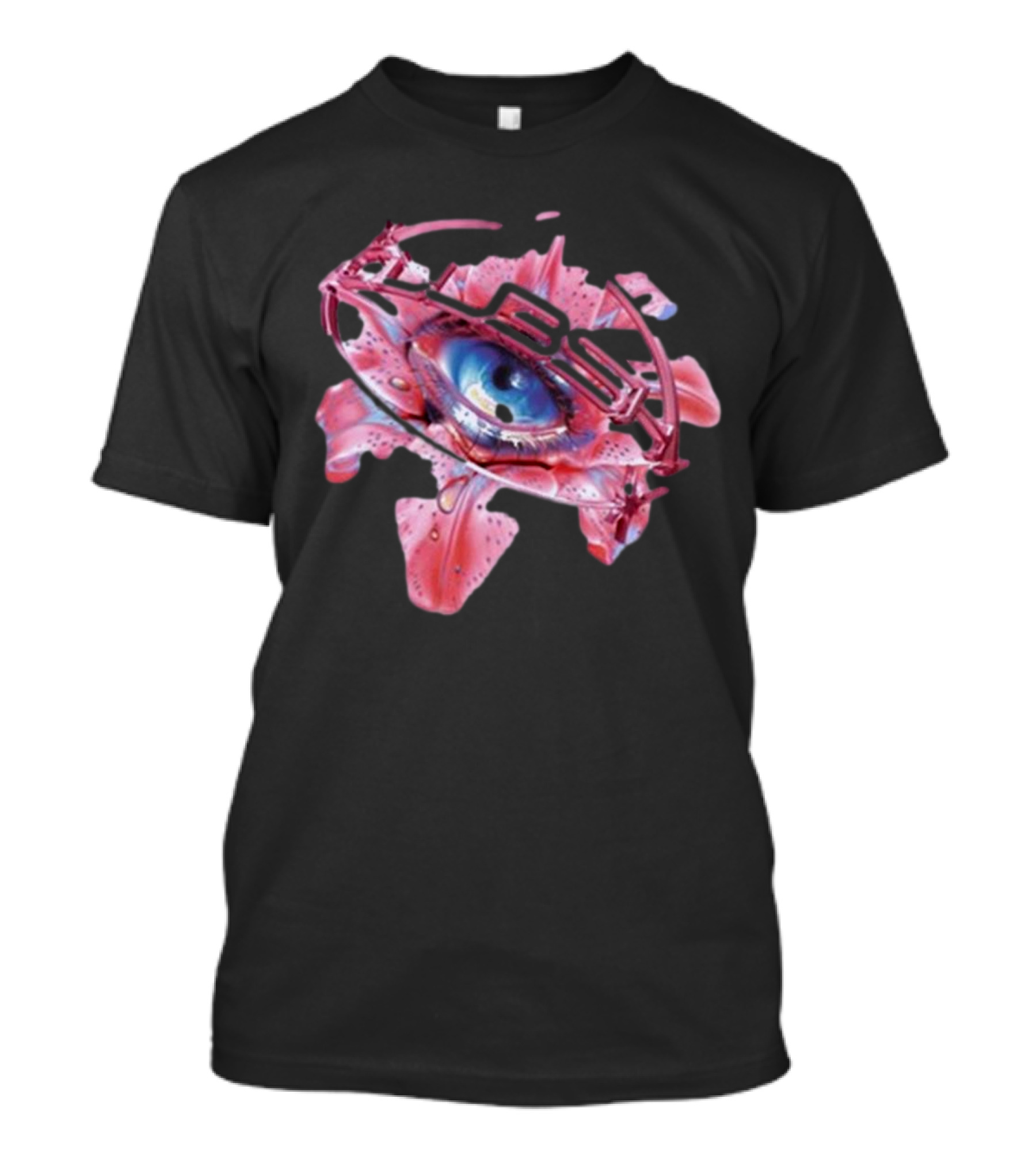 Visionary Floral Eye Club Shy Inna Eye Concept T-Shirt