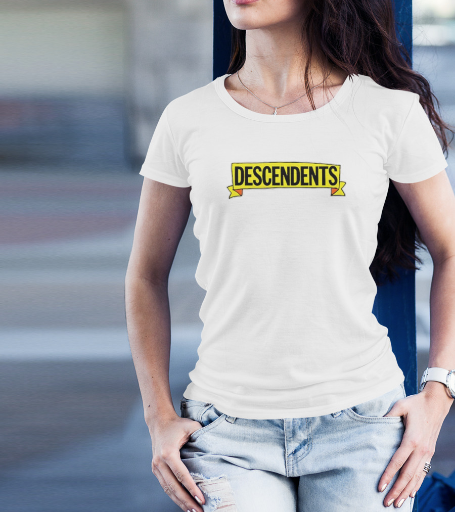 Descendents Day Of The Dork Yellow Logo Band Name T-Shirt