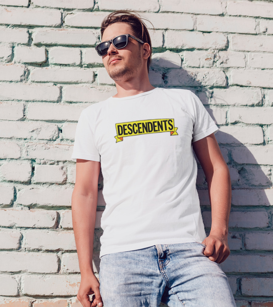 Descendents Day Of The Dork Yellow Logo Band Name T-Shirt
