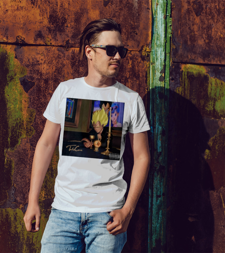 Take Care Vegeta Drake Dragon Ball Parental Advisory T-Shirt