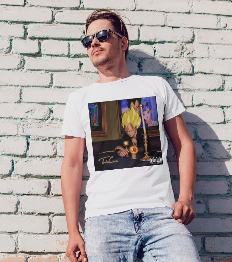 Take Care Vegeta Drake Dragon Ball Parental Advisory T-Shirt