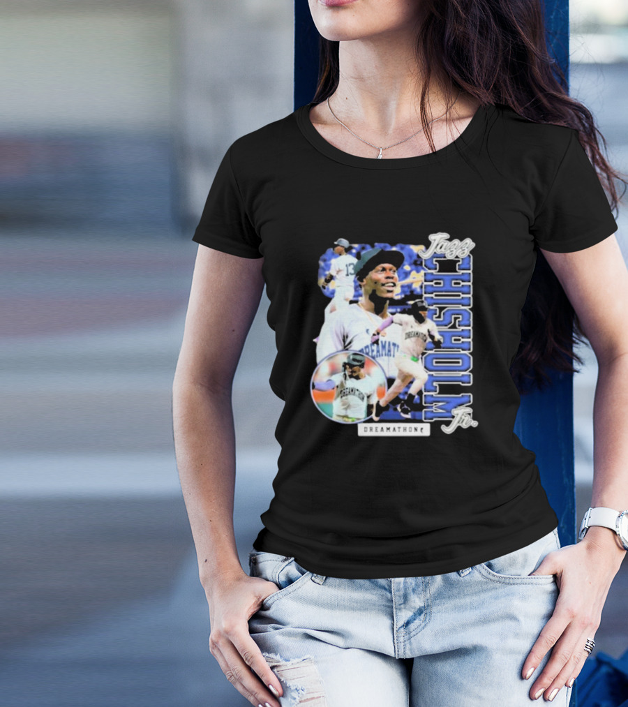 Jazz Chisholm Jr. Dreamathon Baseball Collage T-Shirt