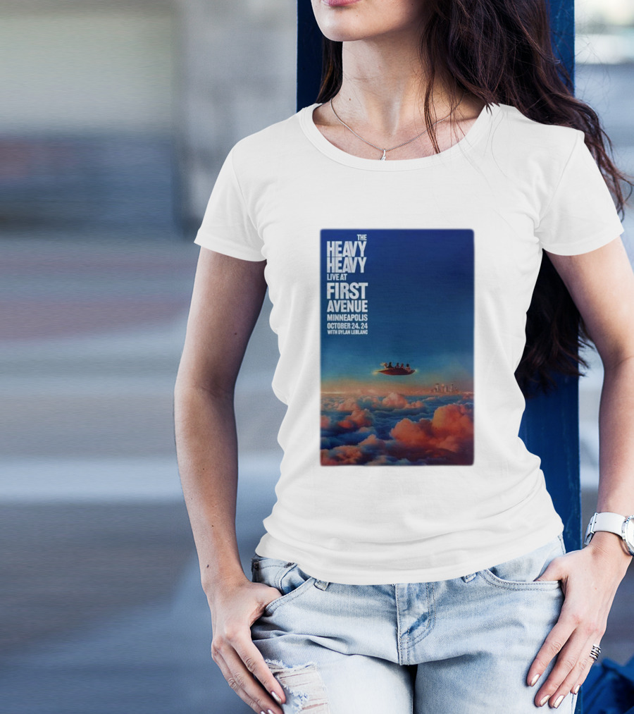 The Heavy Heavy Live At First Avenue Minneapolis October 24 2024 With Dylan LeBlanc T-Shirt