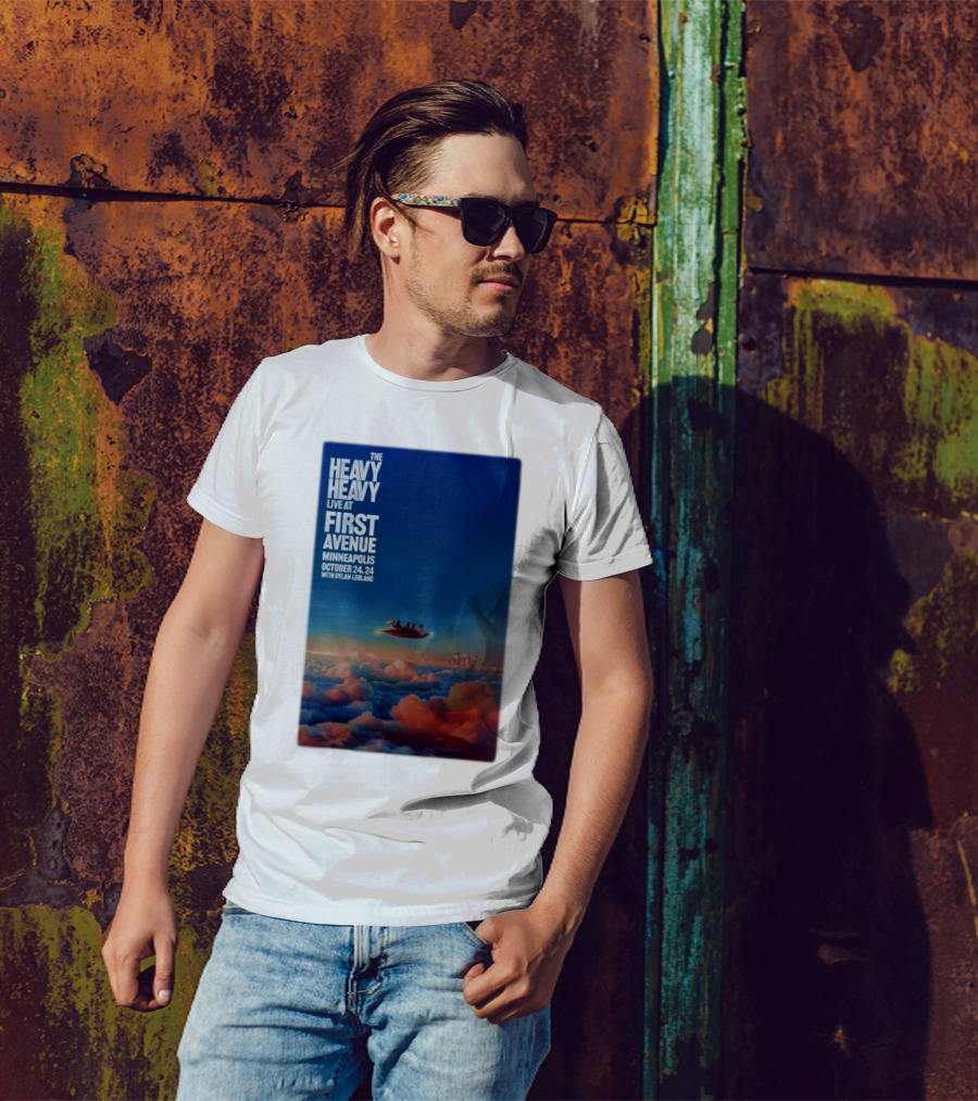 The Heavy Heavy Live At First Avenue Minneapolis October 24 2024 With Dylan LeBlanc T-Shirt