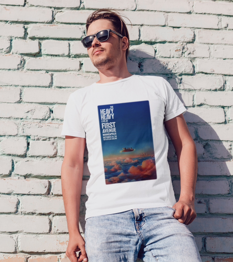 The Heavy Heavy Live At First Avenue Minneapolis October 24 2024 With Dylan LeBlanc T-Shirt