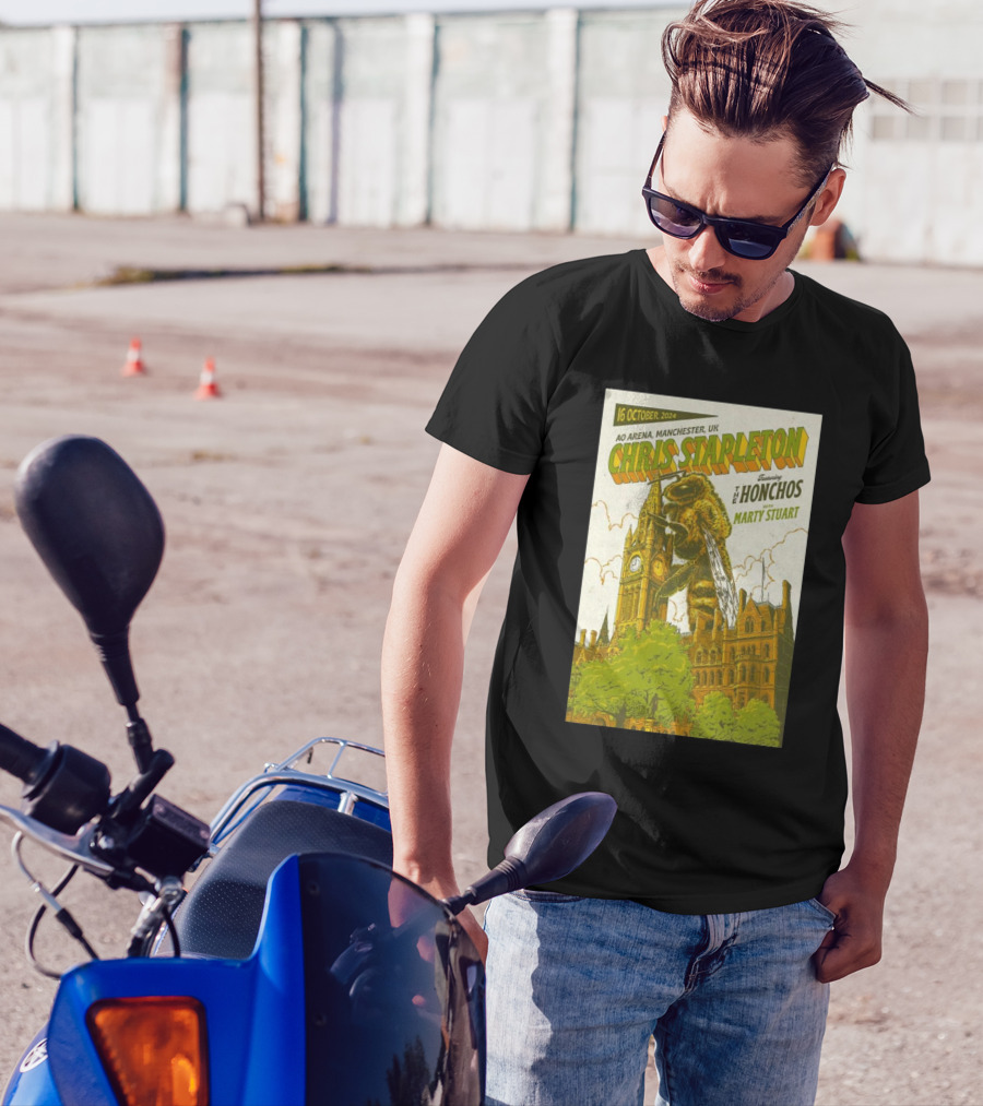 Chris Stapleton Featuring The Honchos With Marty Stuart AO Arena Manchester UK 16 October T-Shirt