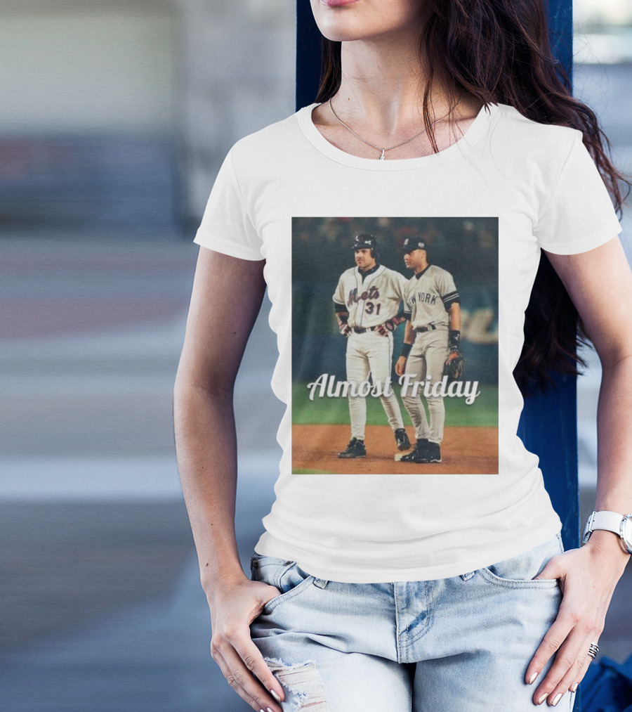 Almost Friday Mets Piazza Yankees Jeter T-Shirt