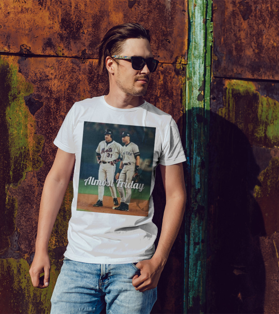 Almost Friday Mets Piazza Yankees Jeter T-Shirt
