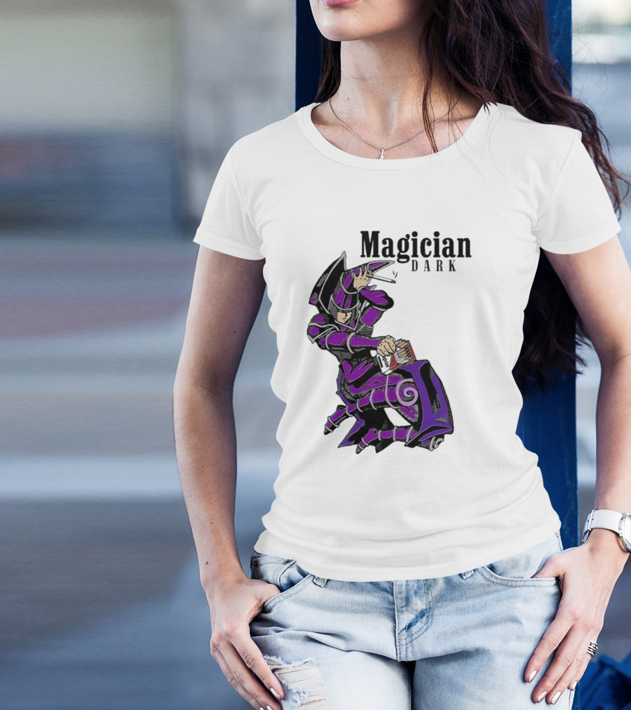 Dark Magician Smoking Card Trick T-Shirt