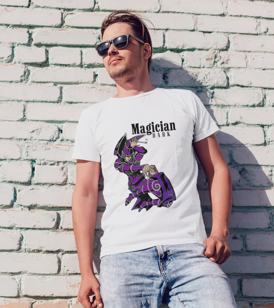 Dark Magician Smoking Card Trick T-Shirt