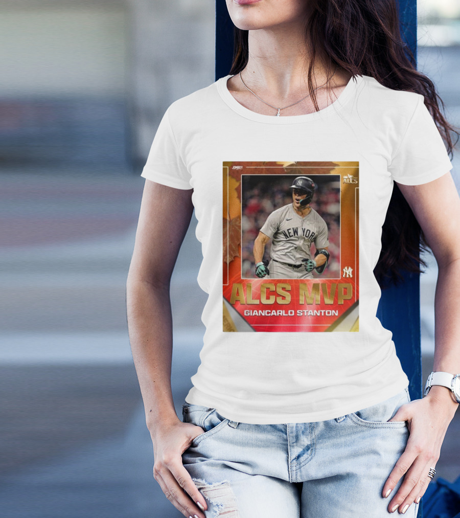 New York Yankees ALCS MVP Giancarlo Stanton T-Shirt