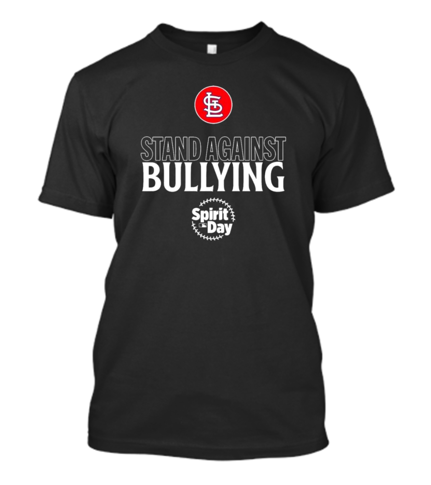 Stand Against Bullying Spirit Day St. Louis Cardinals T-Shirt
