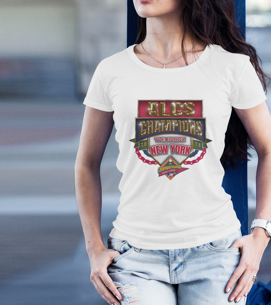 ALCS Champions The Bronx New York 2024 AL Championship T-Shirt