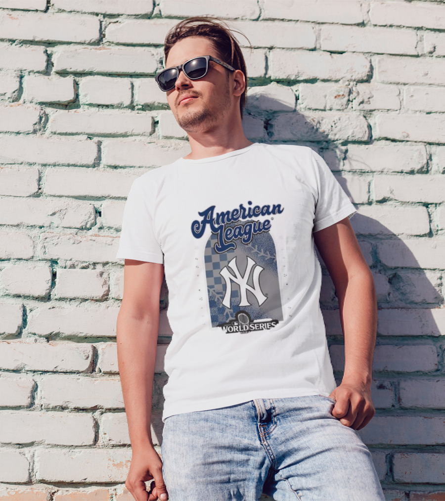 American League Champions New York Yankees 2024 World Series Tri-Blend T-Shirt