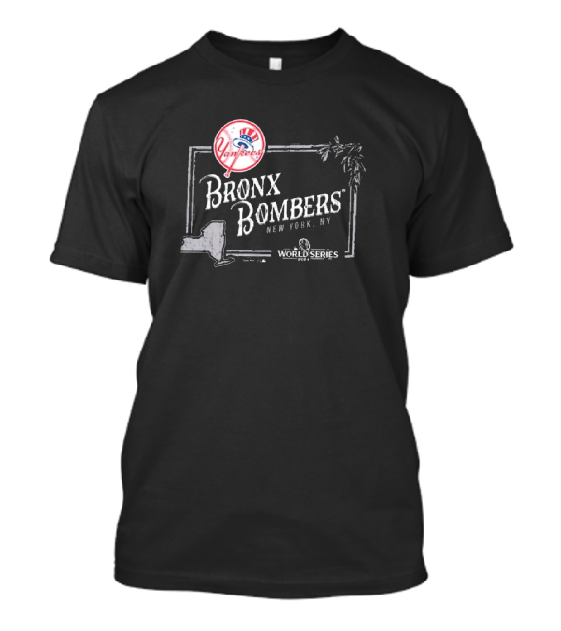 New York Yankees Bronx Bombers NY World Series Yankees T-Shirt