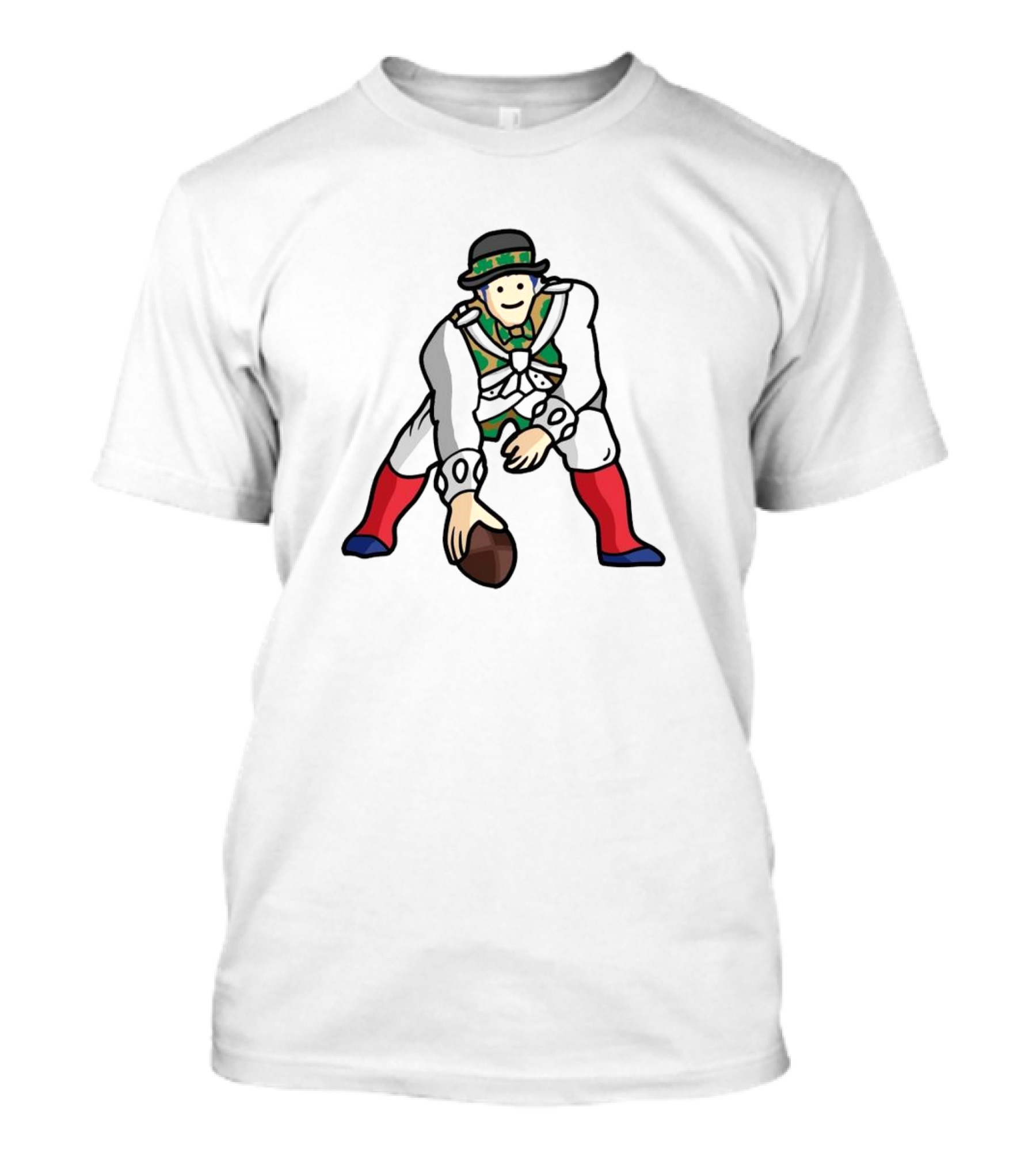 NFL X NBA Patriots Celtics Football Basketball Crossover T-Shirt
