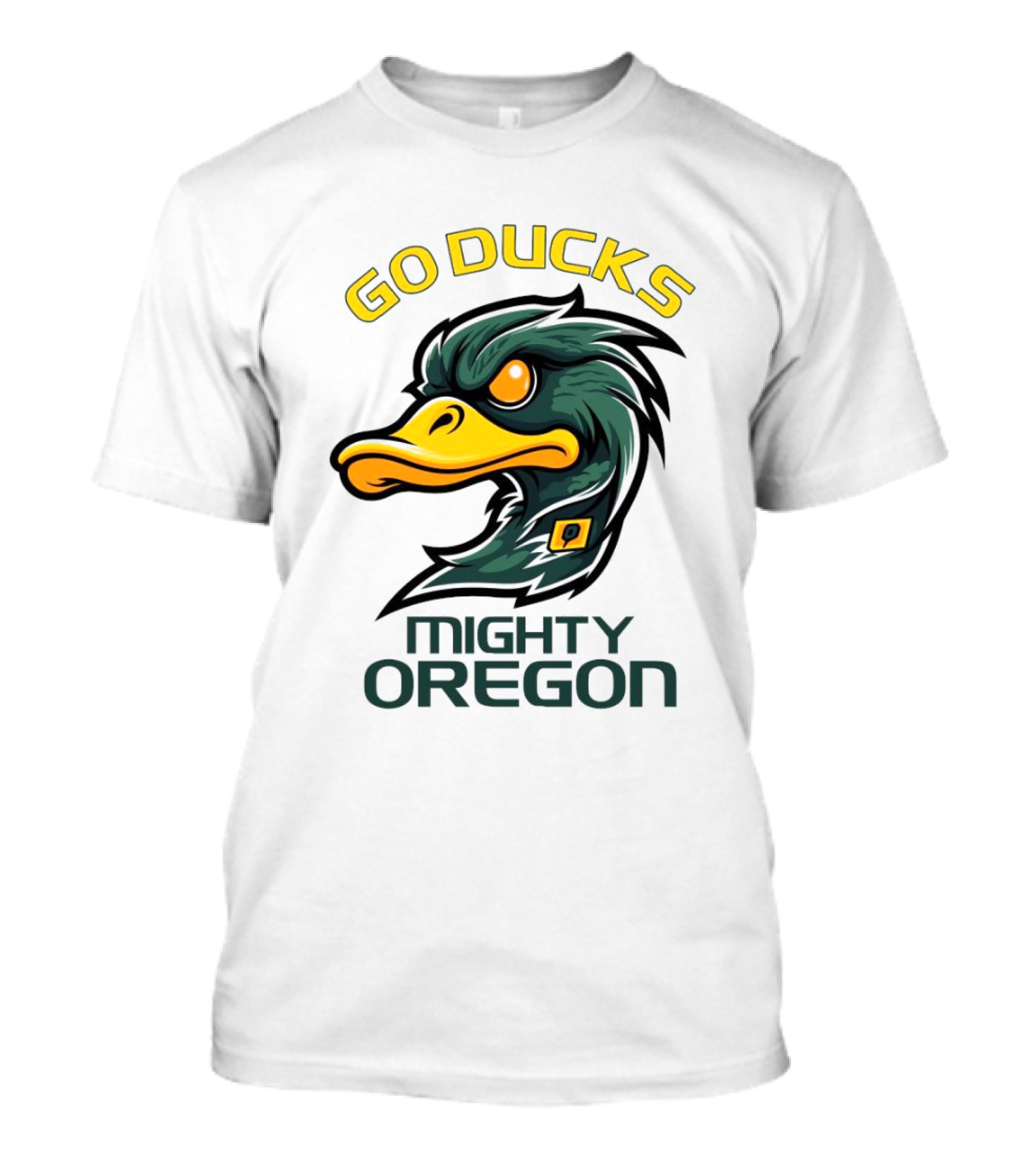Go Ducks 2024 Mighty Oregon Ducks Mascot T-Shirt