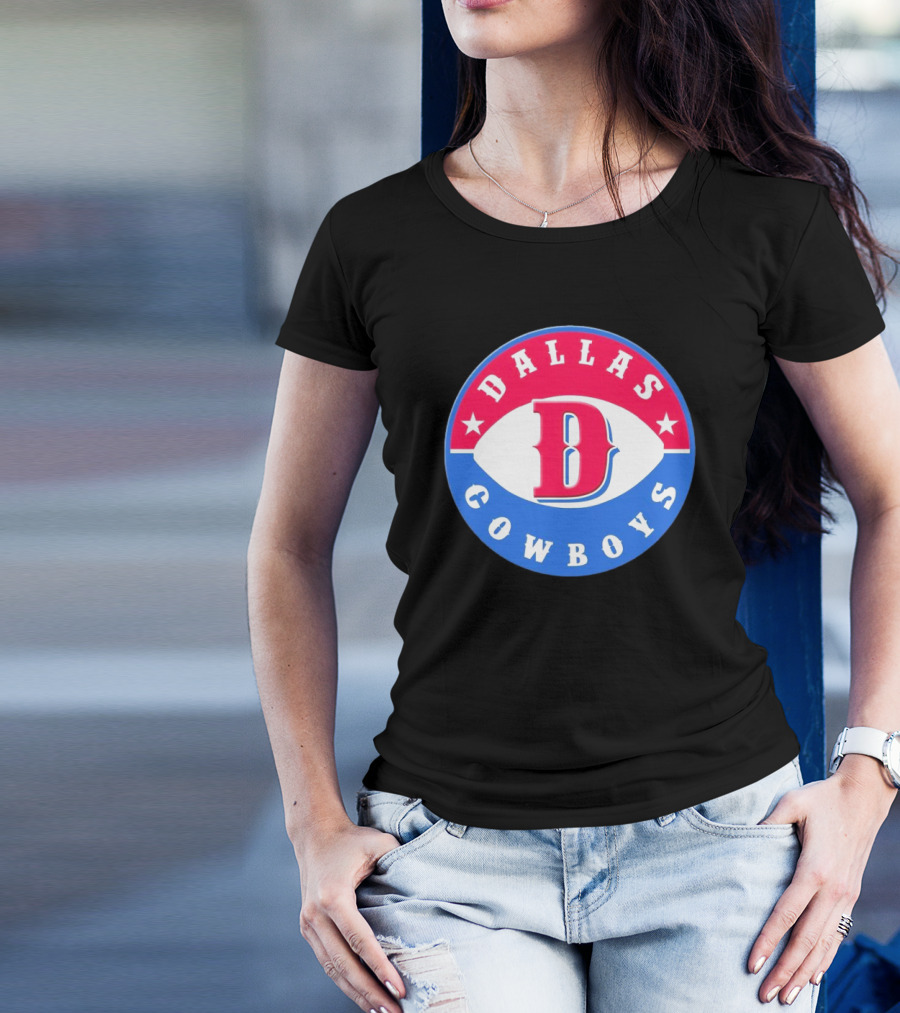 NFL X MLB Dallas Cowboys Texas Rangers Mashup T-Shirt