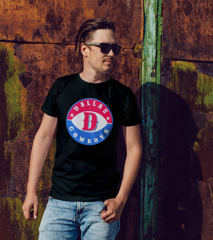 NFL X MLB Dallas Cowboys Texas Rangers Mashup T-Shirt