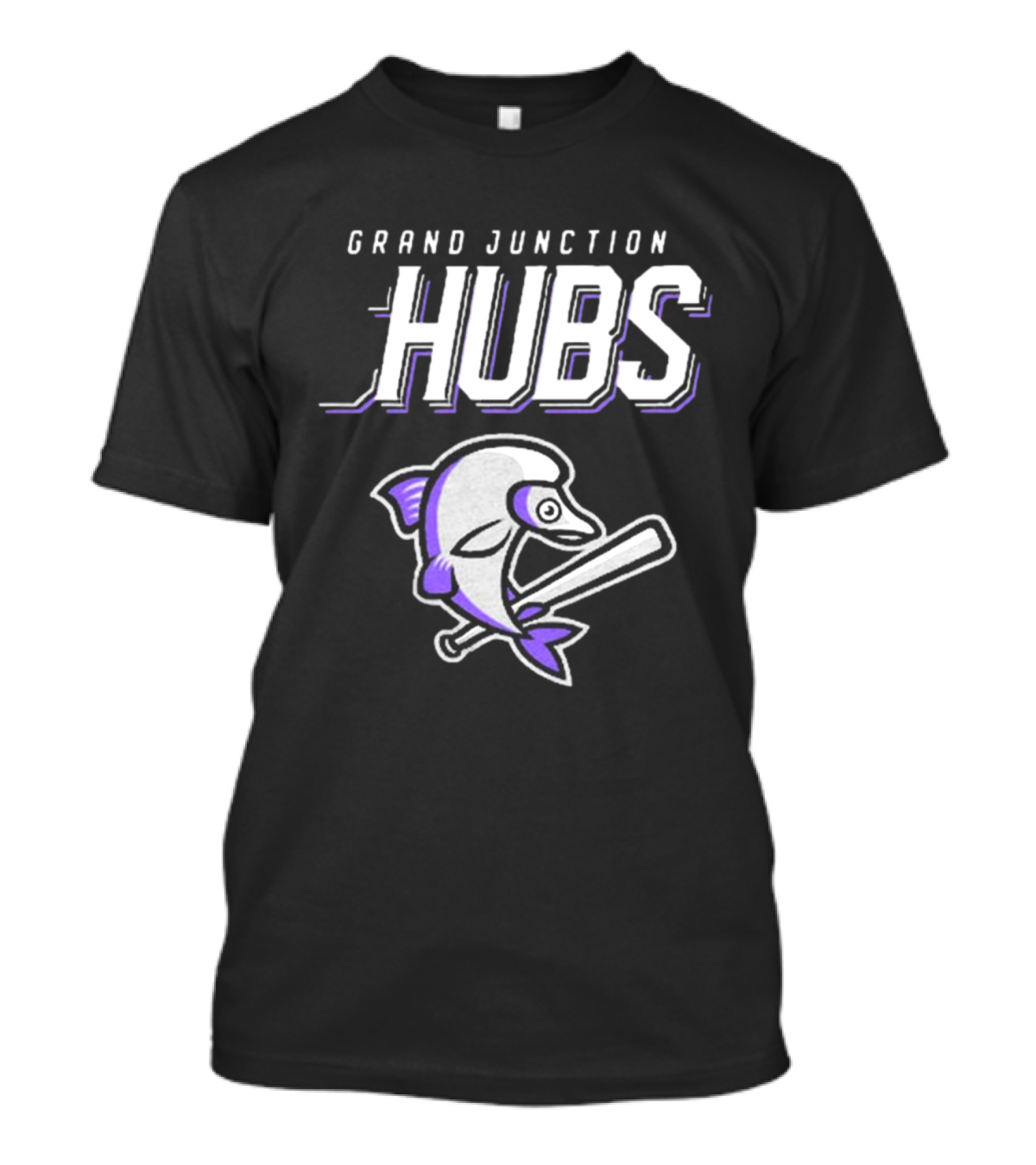 Grand Junction Hubs Baseball Dolphin T-Shirt