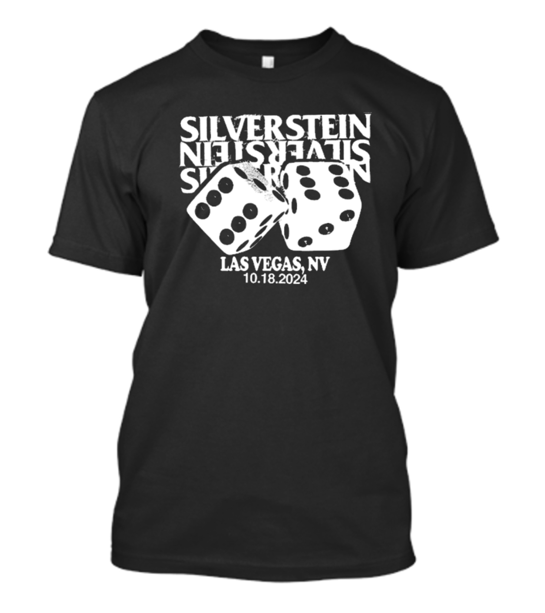 Silverstein Las Vegas NV 10.18.2024 Dice T-Shirt