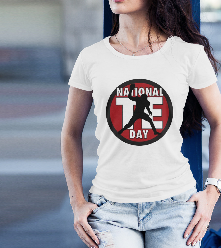NFL National Tight Ends Day 2024 Football T-Shirt