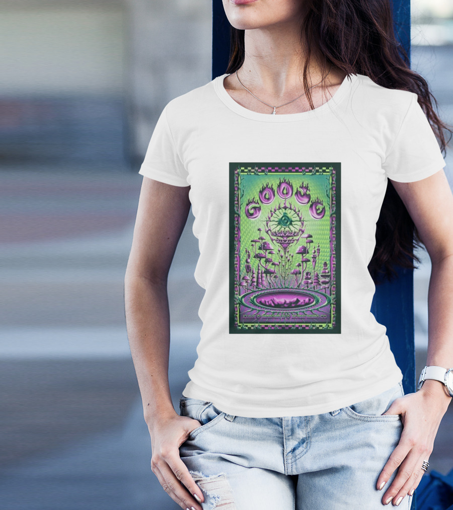 Goose Tour Avondale Brewing Company Birmingham AL Oct 26 2024 Poster Art Psychedelic Eye T-Shirt