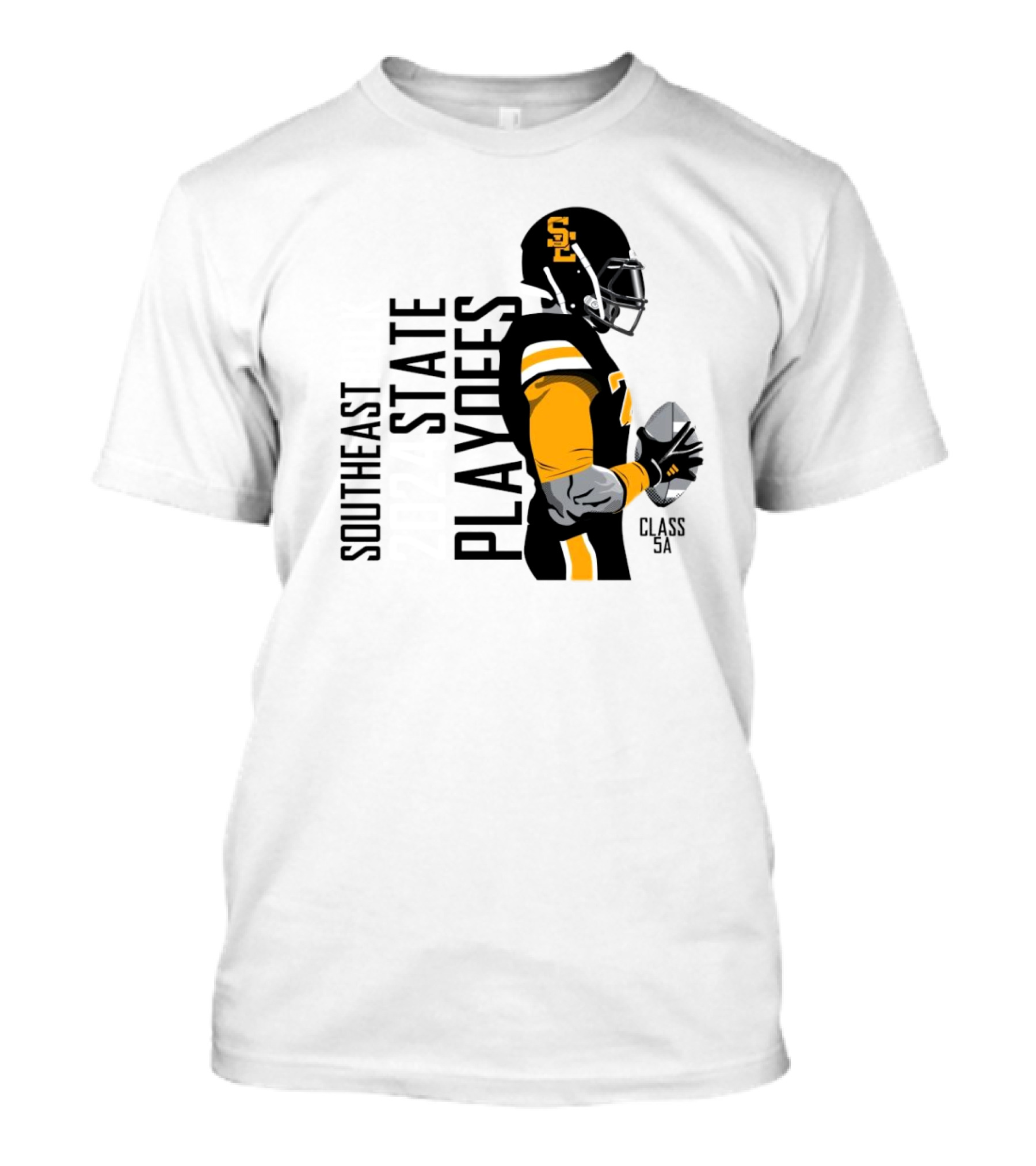 Southeast Polk Class 5A State Playoffs 2024 Football Player T-Shirt