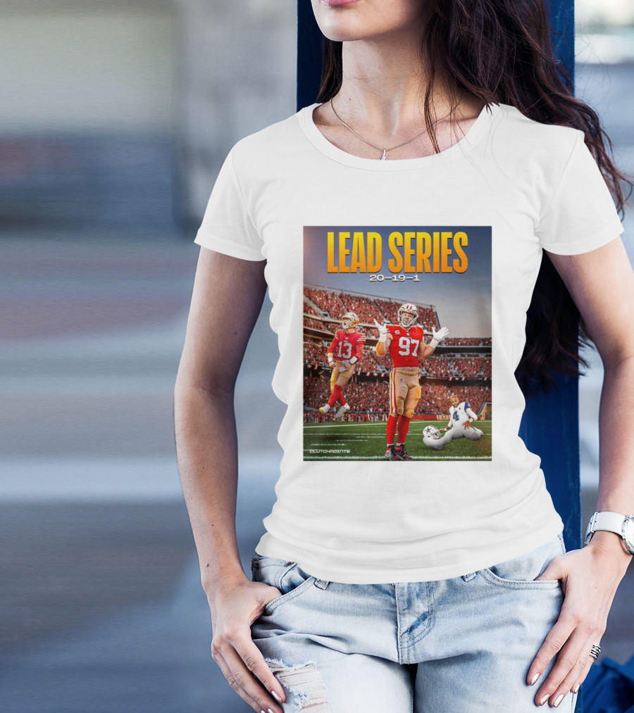 49ers Maintain Lead Series 20-19-1 Against Cowboys T-Shirt