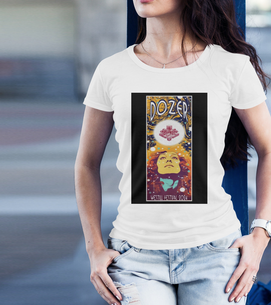 Dozer Westill Festival 2024 Psychedelic Art In Vallet France November 1 T-Shirt