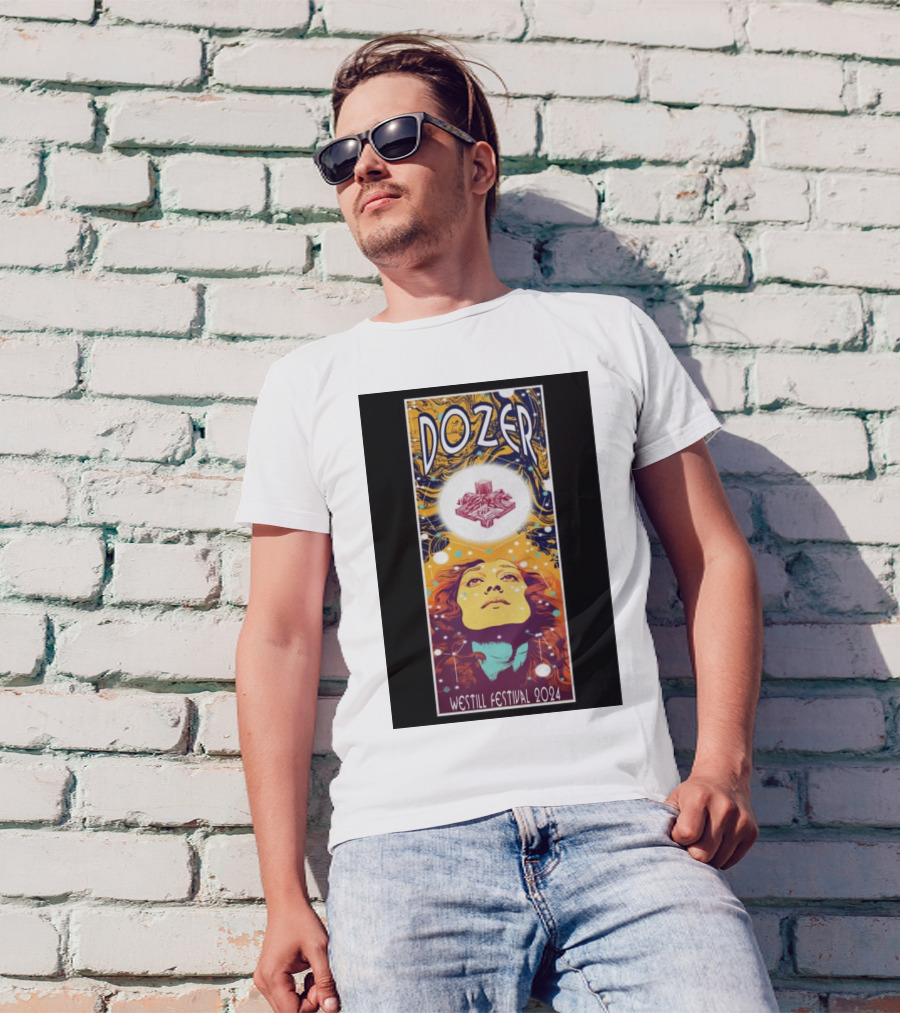 Dozer Westill Festival 2024 Psychedelic Art In Vallet France November 1 T-Shirt