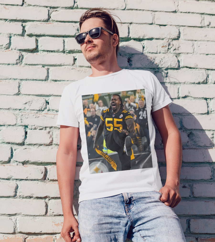 Shoutout To Joey Porter Leading Pittsburgh Steelers Towel Twirl T-Shirt