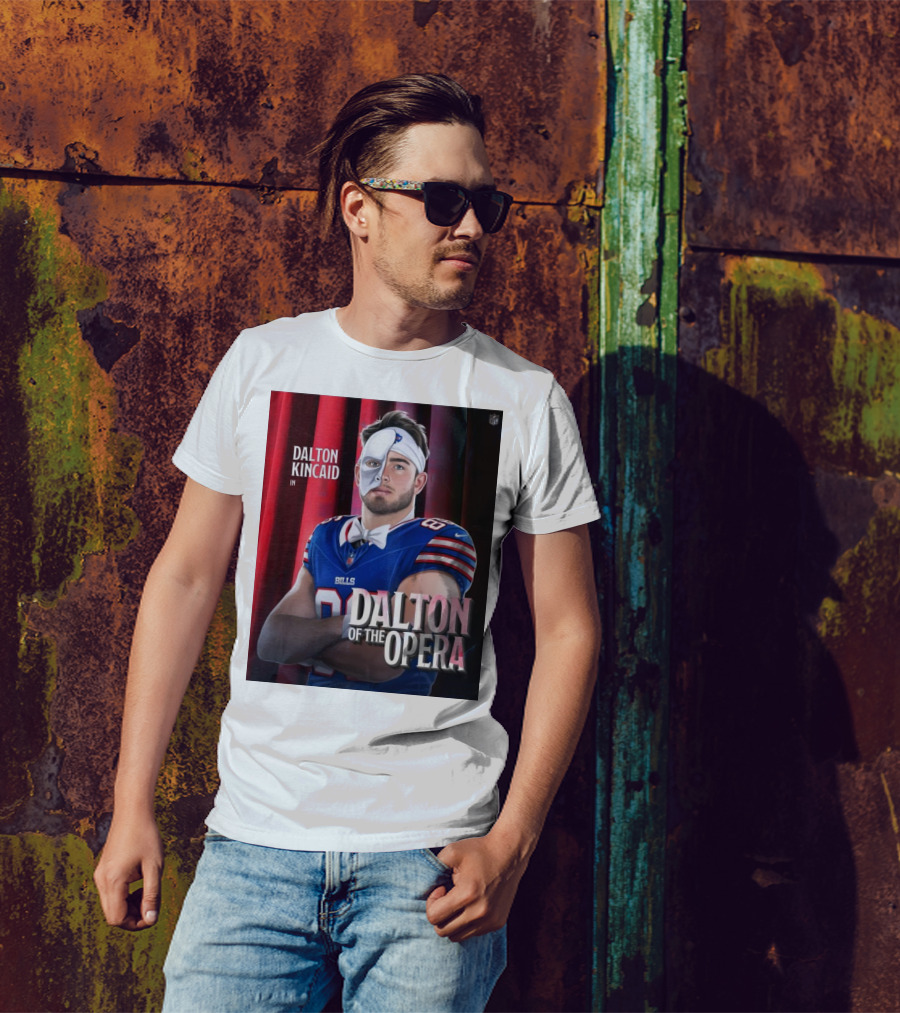 Dalton Kincaid In Dalton Of The Opera NFL Buffalo Bills Tight End Monsters T-Shirt