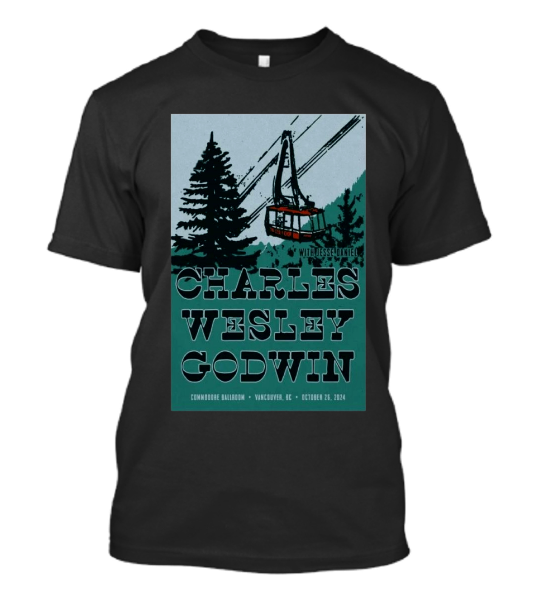 Charles Wesley Godwin Commodore Ballroom Vancouver BC October 26 T-Shirt