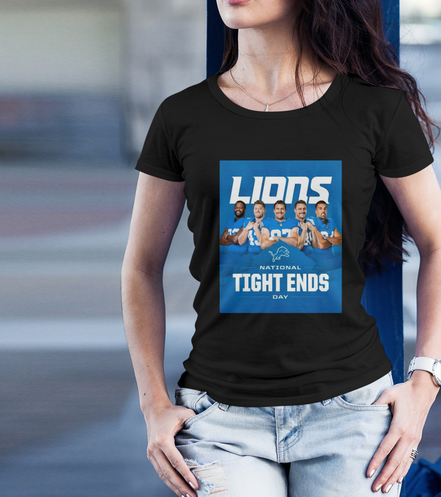 Lions National Tight Ends Day T-Shirt