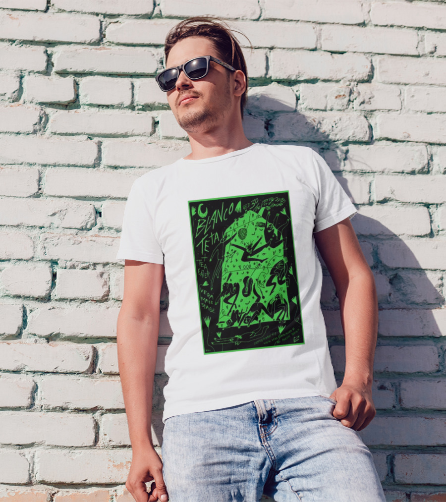 Blanco Teta And Tea Eater Live At Vera Main Stage Groningen Netherlands Oct 30 T-Shirt