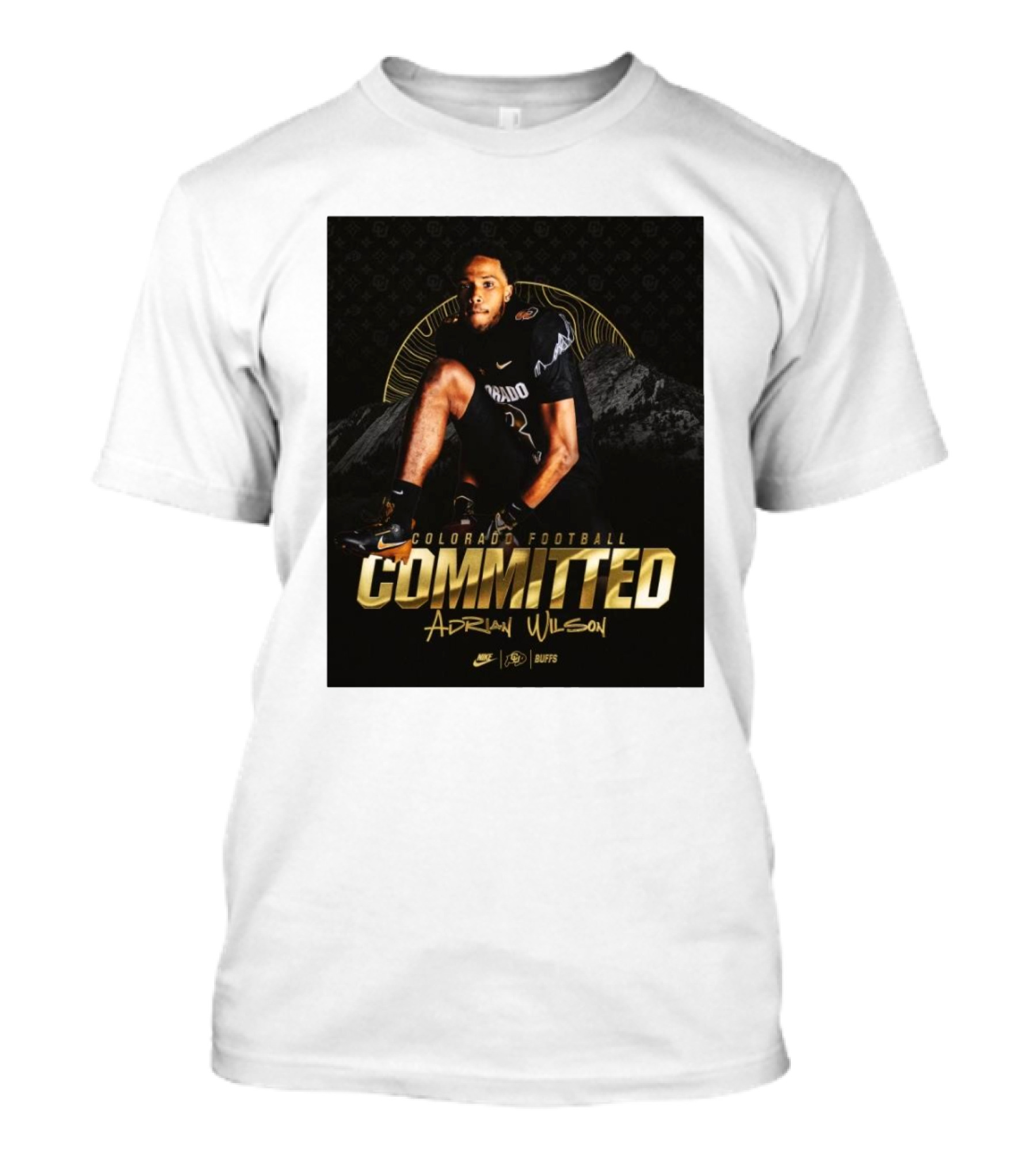 Colorado Football Committed Adrian Wilson Buffs T-Shirt