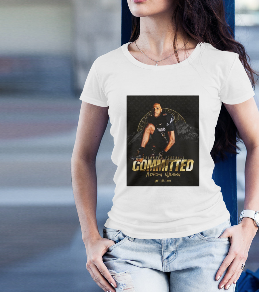 Colorado Football Committed Adrian Wilson Buffs T-Shirt