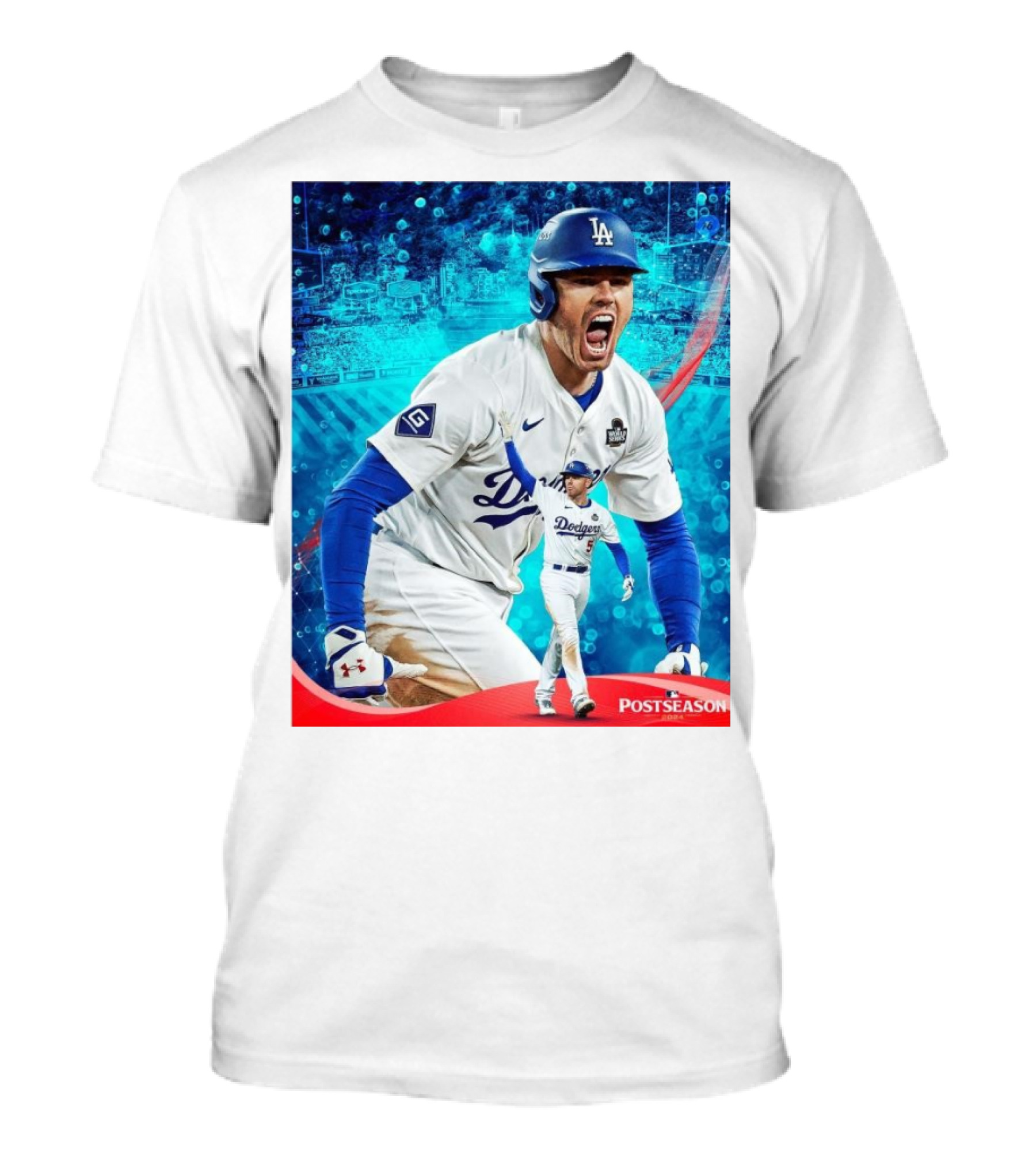 Freddie Freeman Los Angeles Dodgers Postseason 2024 Are You Serious World Series MLB T-Shirt