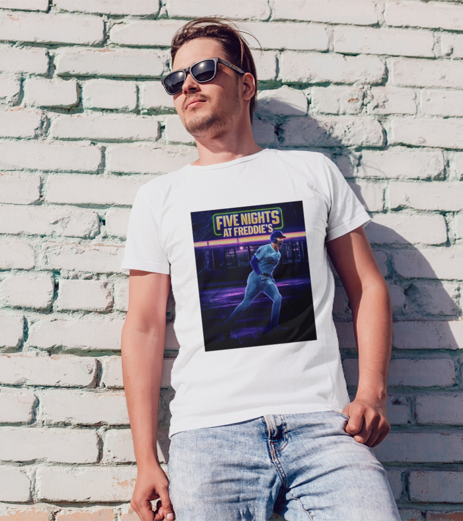 Five Nights At Freddie’s Los Angeles Dodgers Freddie Freeman T-Shirt
