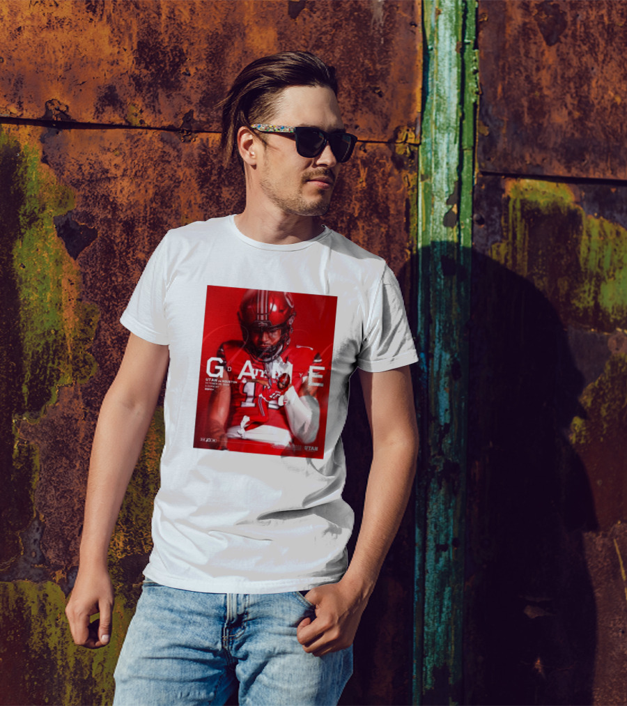 Gameday Utah Vs Houston October 26 2024 5:00 PM MT TDECU Stadium T-Shirt